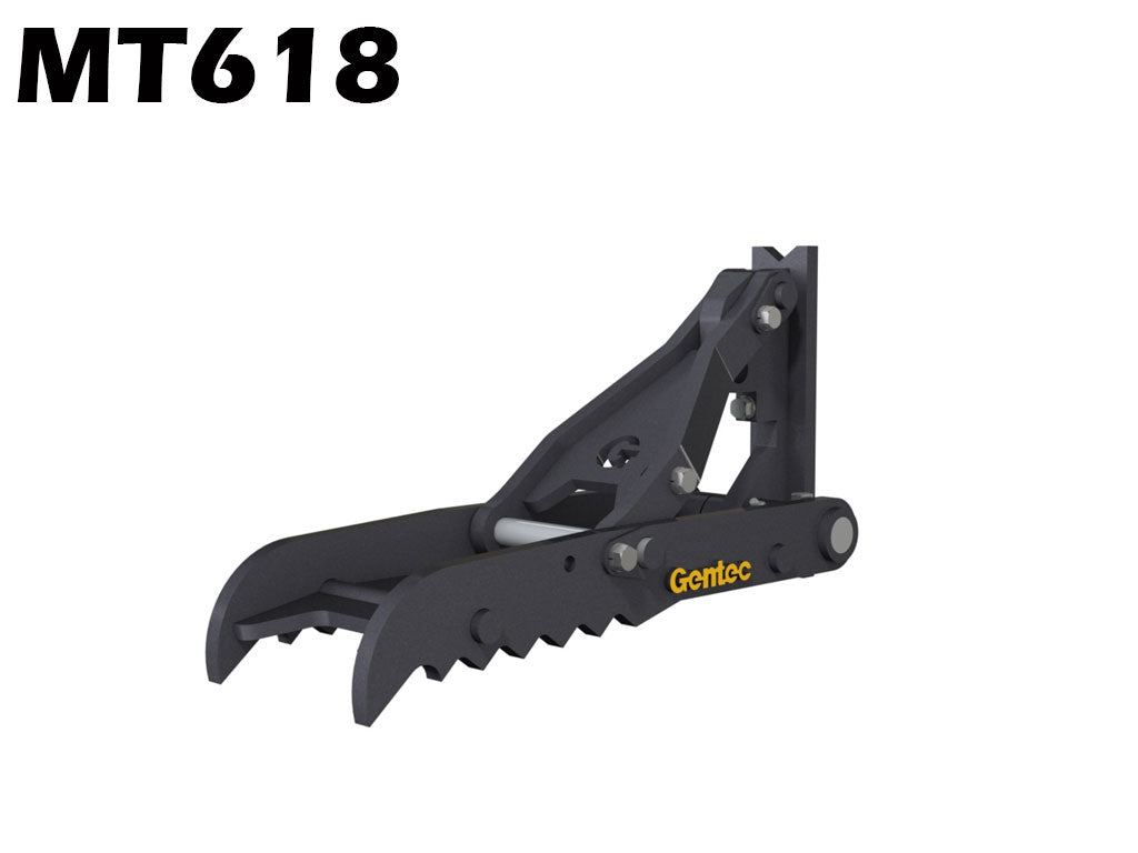 MT618 Gentec Universal Mechanical excavator thumbs, 1500-3900 lbs excavators