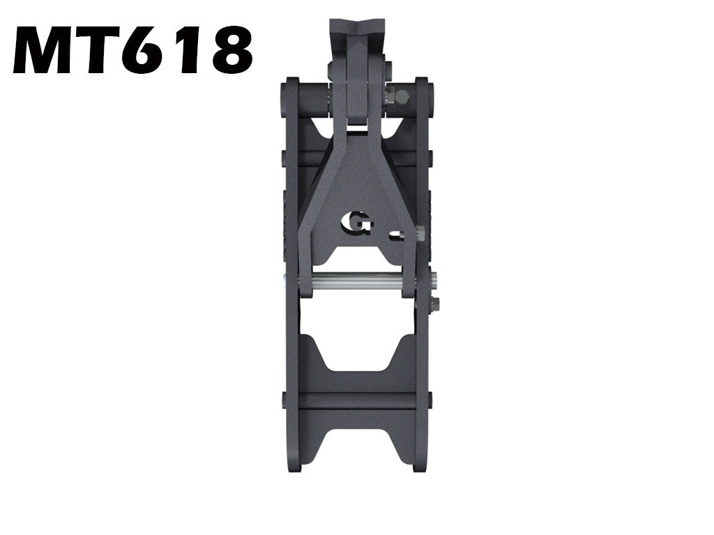 MT618 Gentec Universal Mechanical excavator thumbs, 1500-3900 lbs excavators