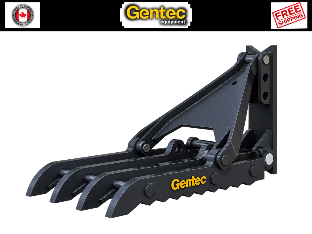 Gentec Mechanical Thumbs for Excavators