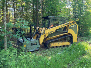 BaumaLight Fixed tooth mulcher for skid steer
