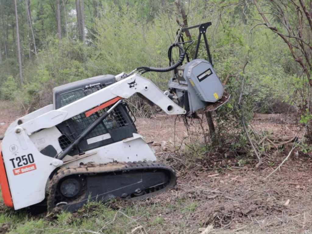 BaumaLight Fixed tooth mulcher for skid steer