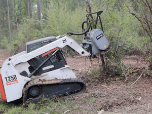 BaumaLight Fixed tooth mulcher for skid steer