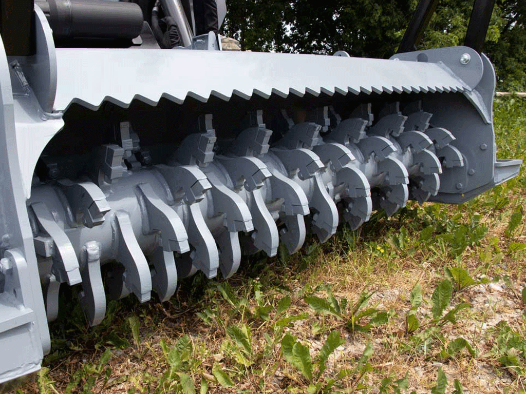 BaumaLight Fixed tooth mulcher for skid steer