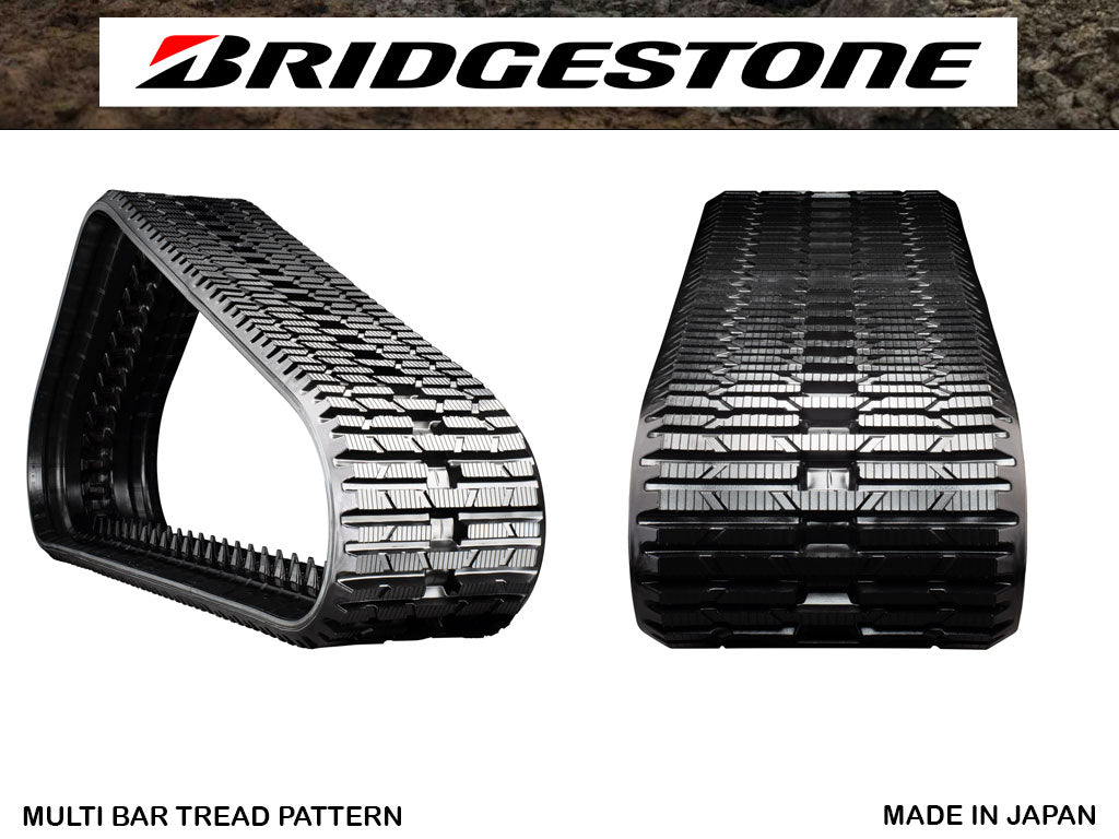 Orugas de goma BRIDGESTONE 400x52x86SF Banda de rodadura Multi Bar