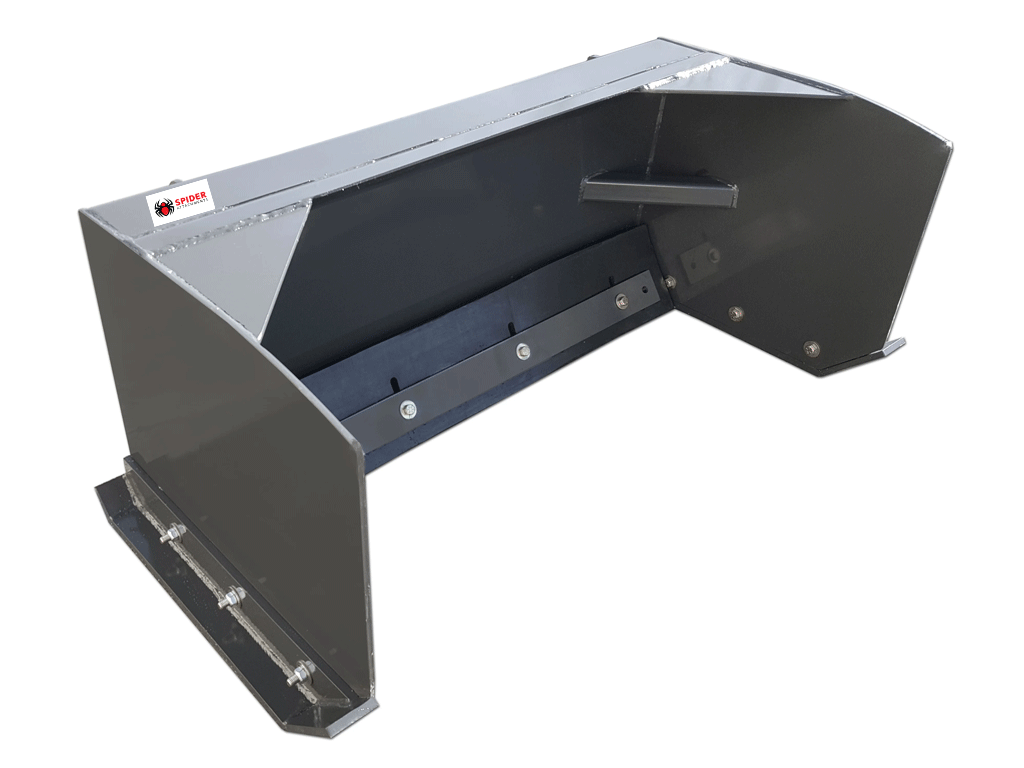 Spider Extreme duty snow Pusher for Skid Steer