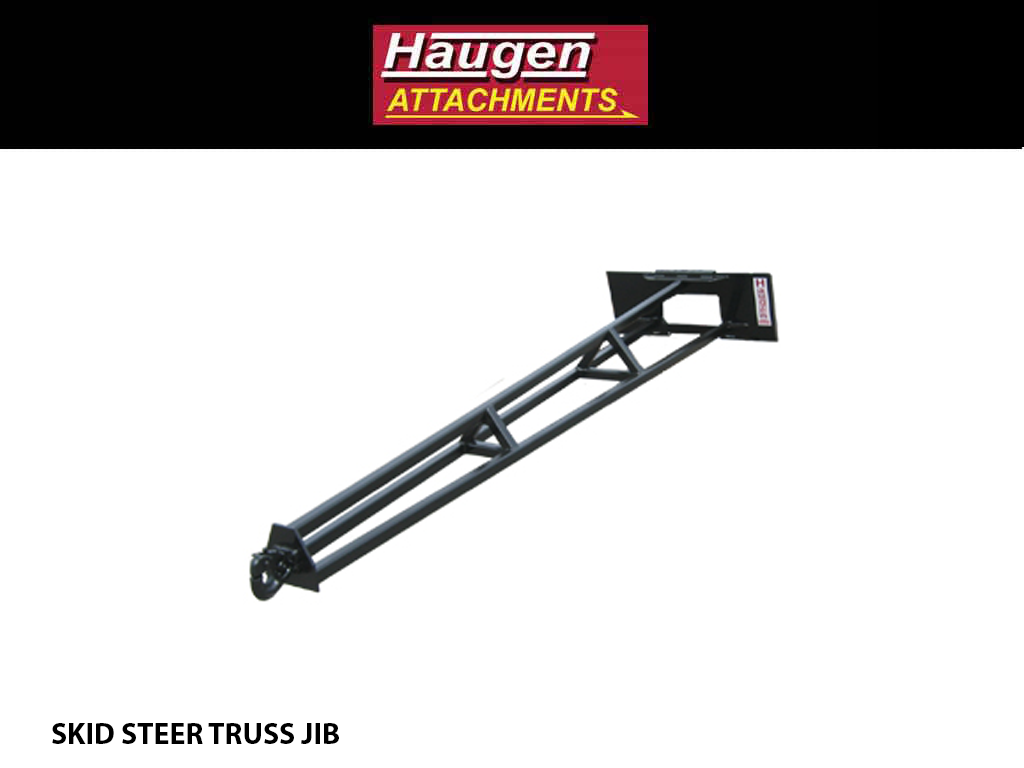 HAUGEN TRUSS JIBS FOR SKID-STEER