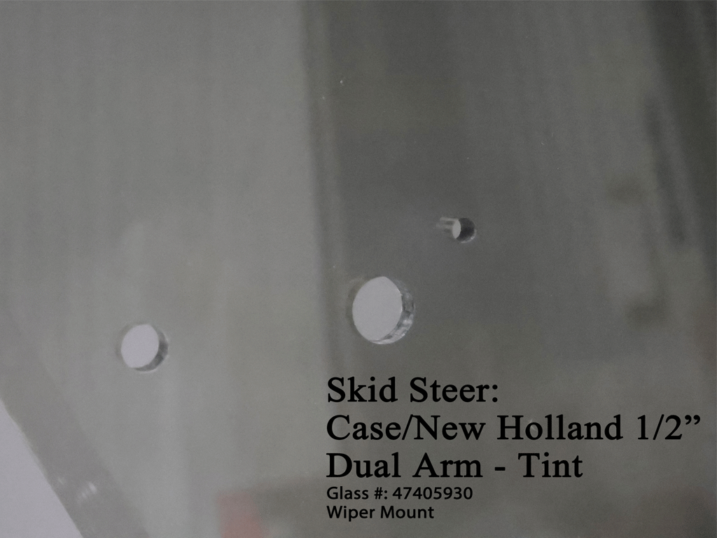 Spider Attachments NEW HOLLAND and CASE coated polycarbonate replacement windshields