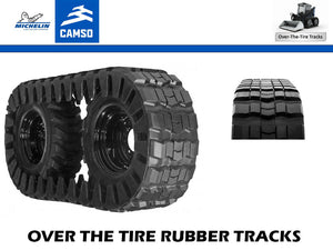 MICHELIN CAMSO over the tire rubber tracks for skid steers