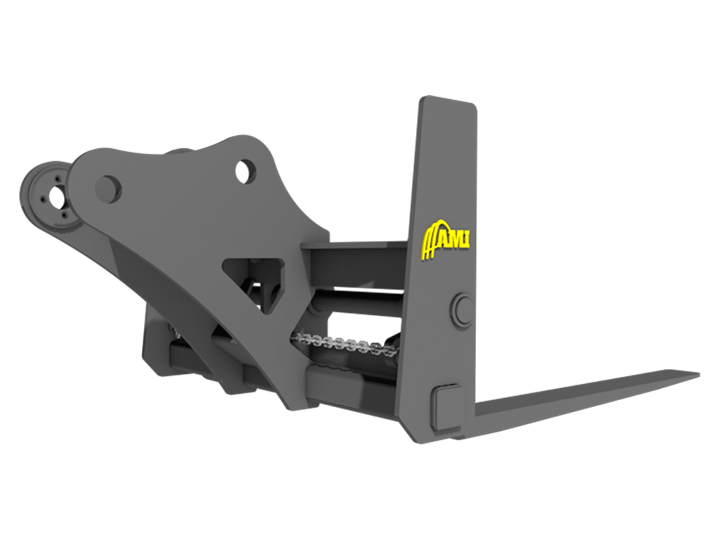 AMI Excavator Fork Rack