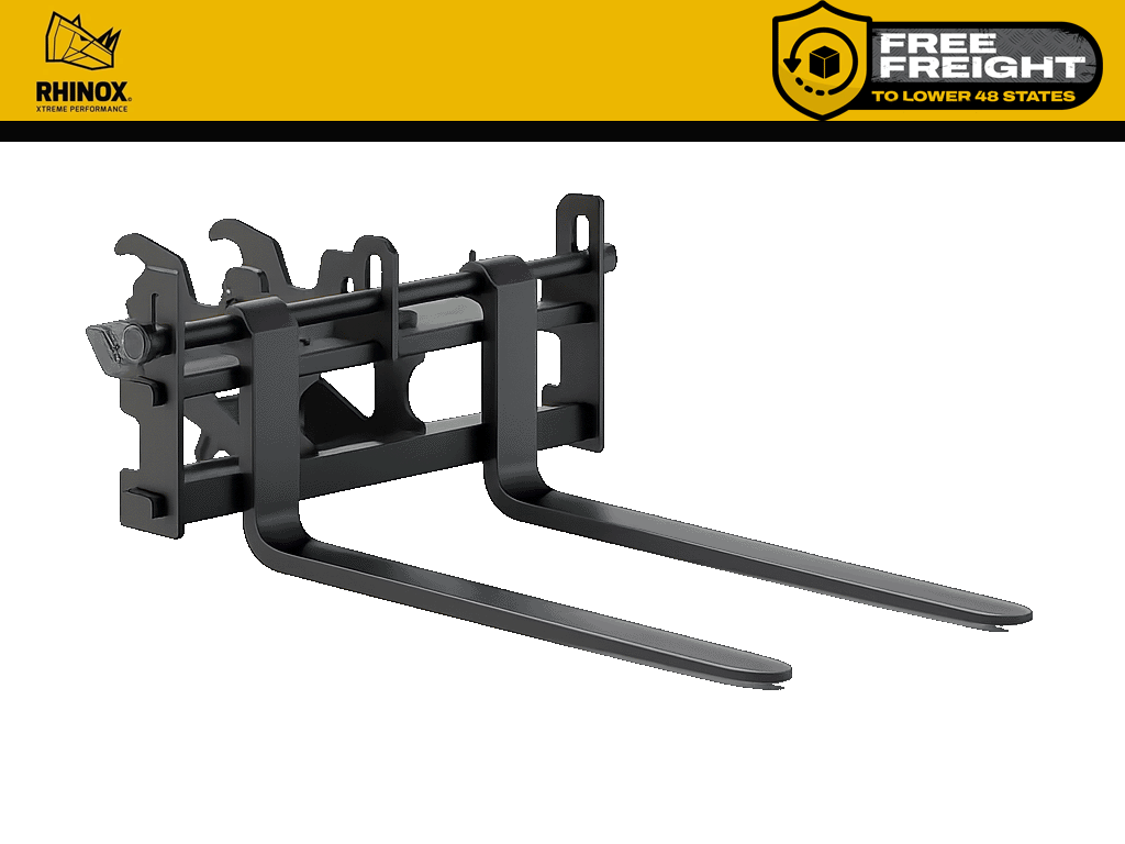 RHINOX Excavator Pallet Forks 4 ton class