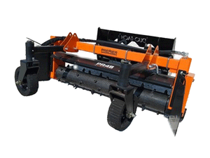 Premier Attachments Power Rake for mini loaders