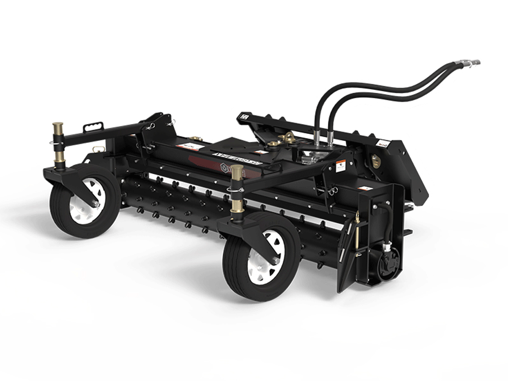 VIRNIG Power Rake for Skid Steer