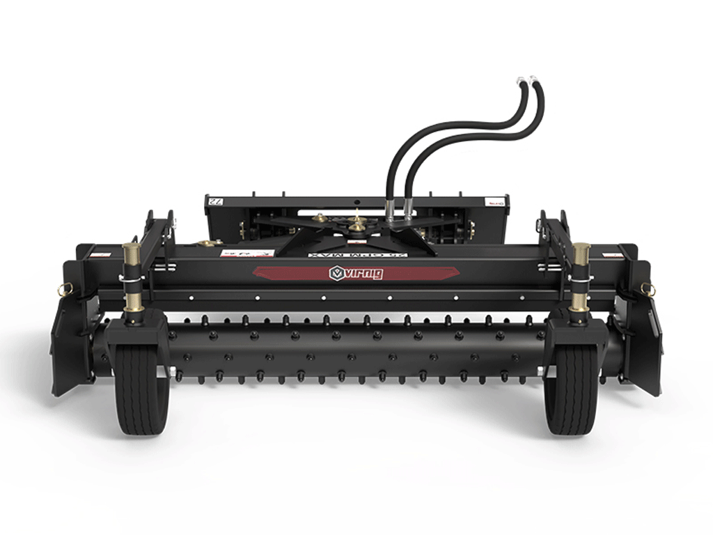 VIRNIG Power Rake for Skid Steer
