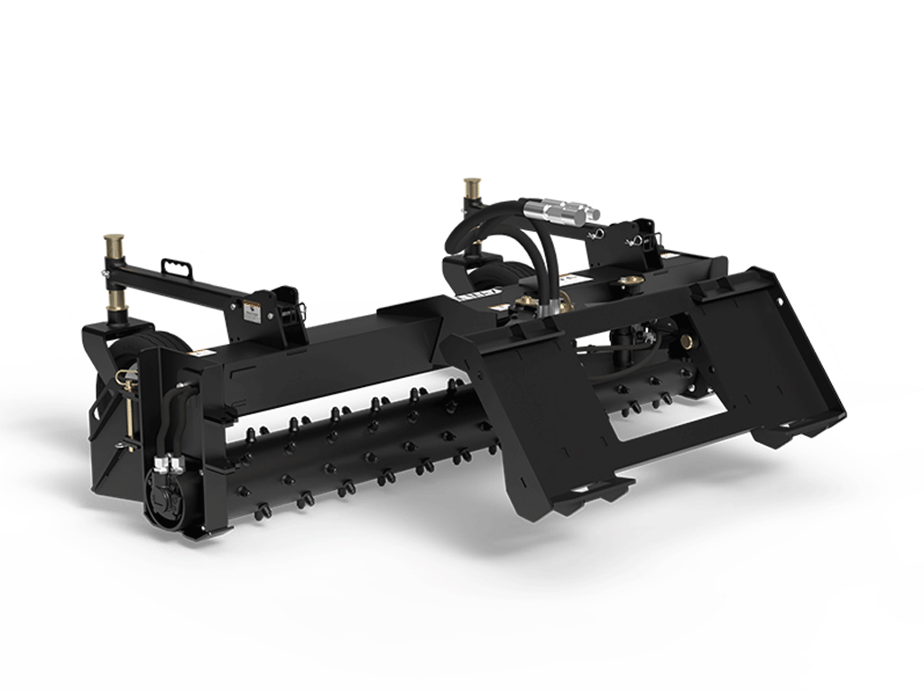 VIRNIG Power Rake for Skid Steer