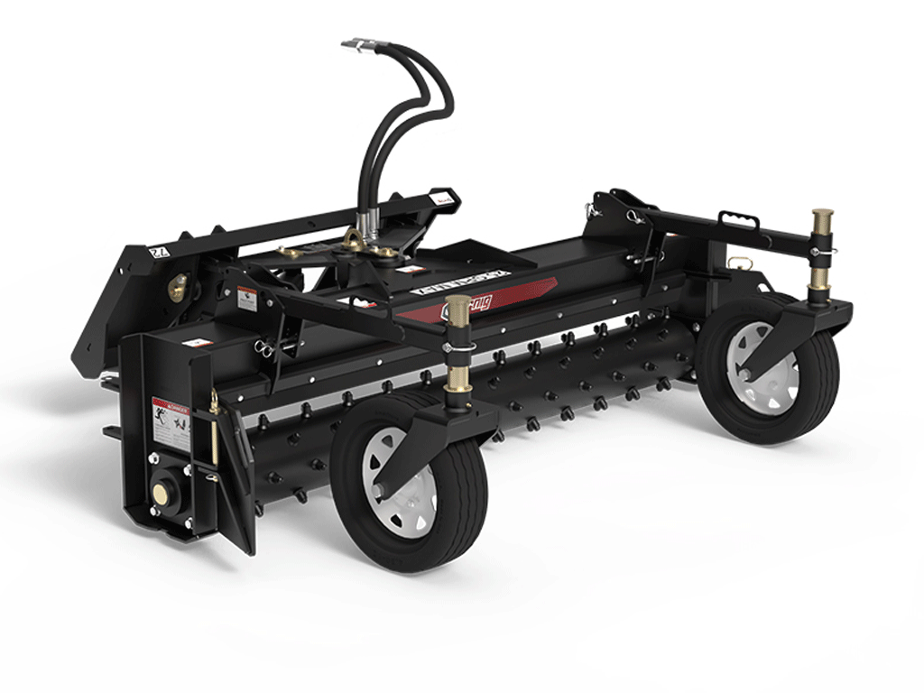 VIRNIG Power Rake for Skid Steer