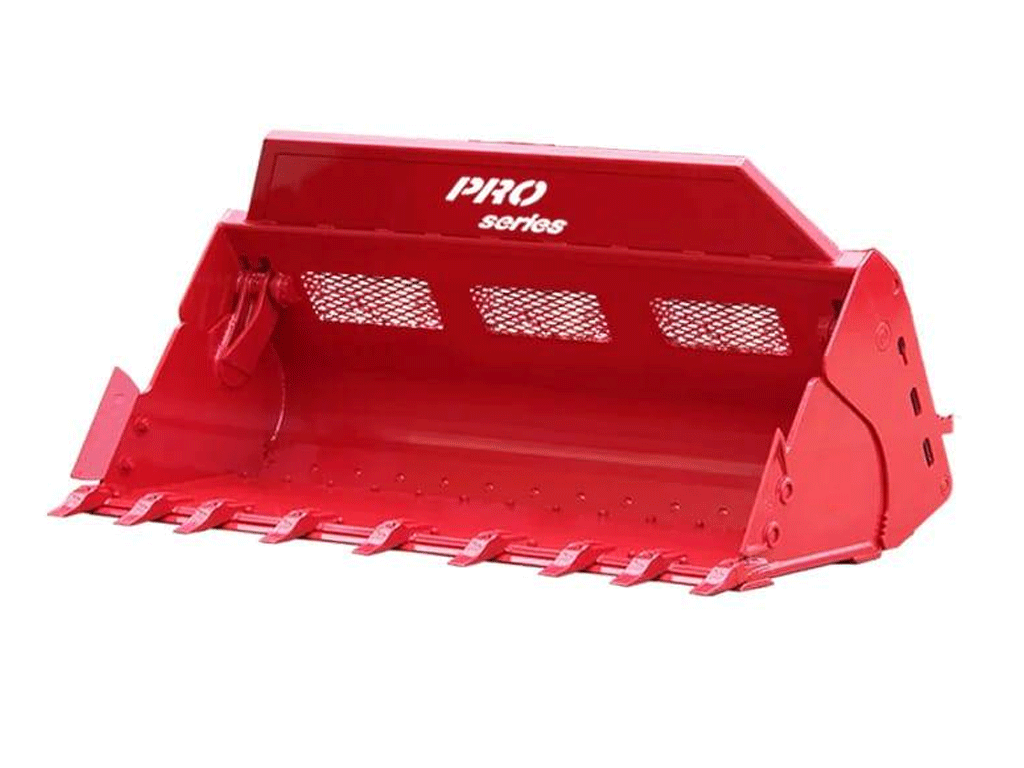 Solesbees pro-series 4-in-1 bucket for skid steers