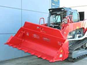 Solesbees pro-series 4-in-1 bucket for skid steers
