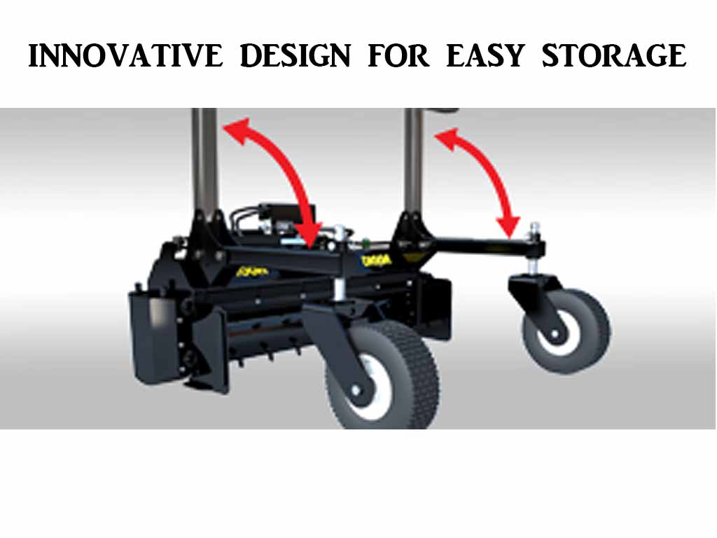 DIGGA Mini Power Rake for mini loaders