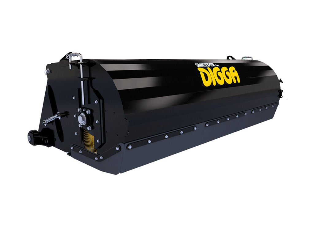 DIGGA Sweeper pick up bucket broom