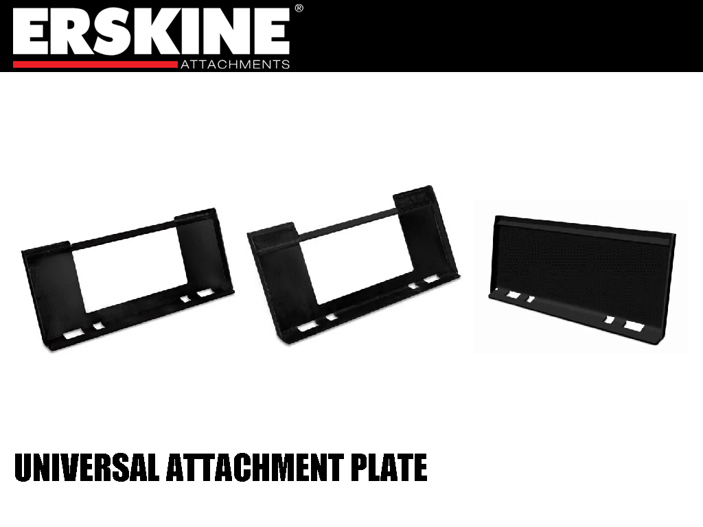 ERSKINE universal attachment plate