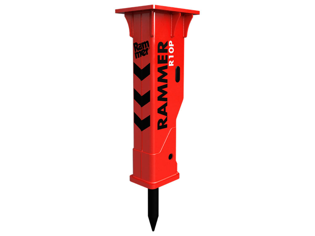 RAMMER Performance series hydraulic hammers for mini excavators 1800-26500 lbs.