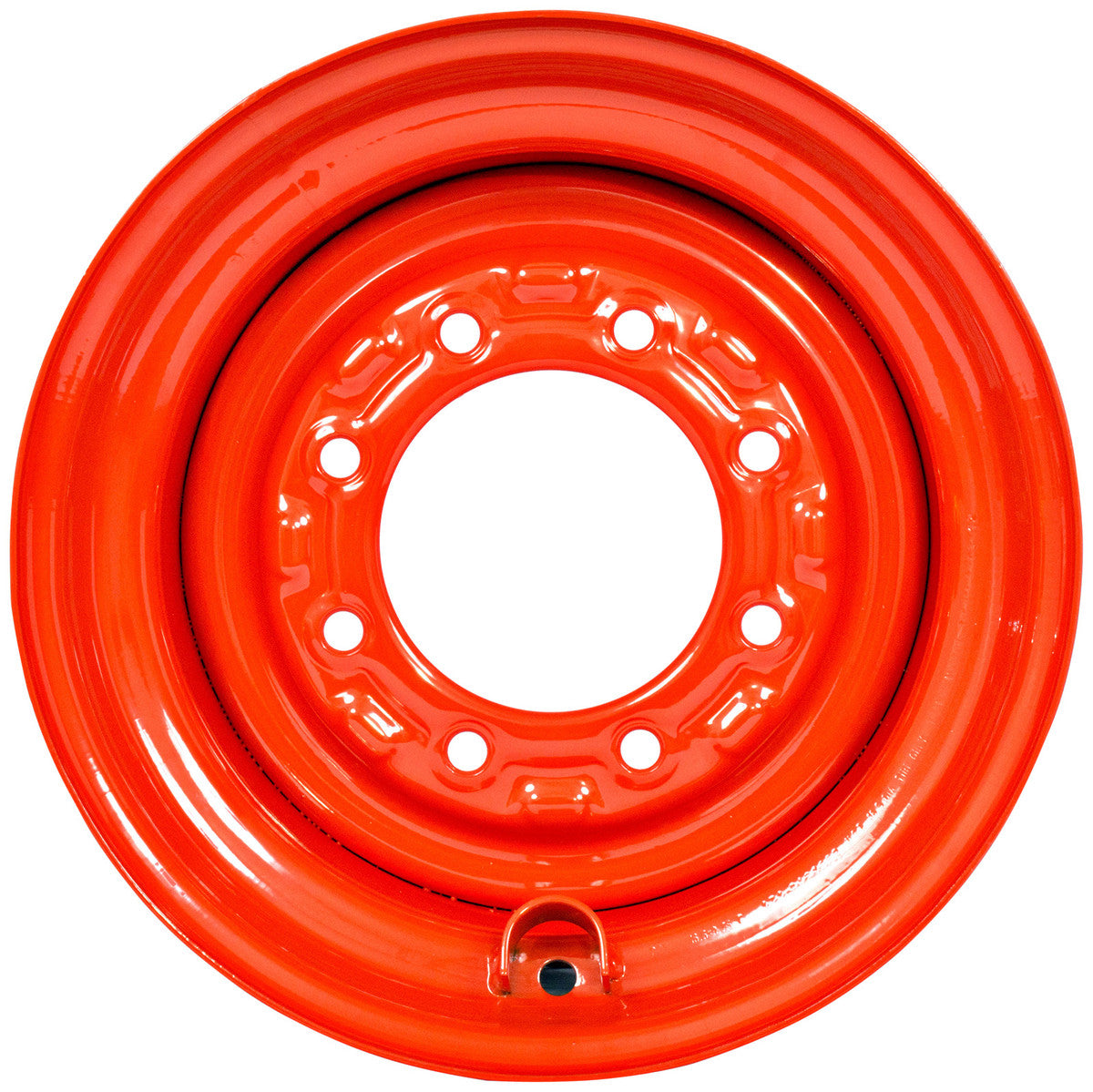 TNT Bobcat orange 8 bolt heavy duty rim for 10x16.5 skid steer tires