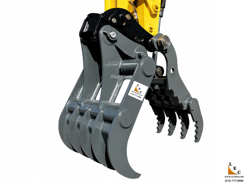 Rastrillo TAG para miniexcavadoras de 8000 a 12000 lbs.