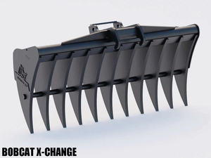 Rhinox Excavator Root Rake Attachments