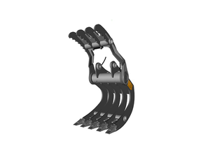 WERK BRAU Hydra-Grip Attachments for excavators 11,000 - 25,000 lbs. (mini 3,4, & 5)