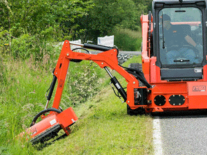 ETERRA Raptor Mounted Sidewinder Flail Mower