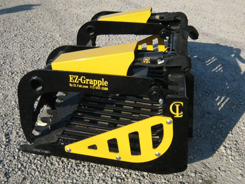 CL Fabrication EZ Rock grapple bucket for skid steer