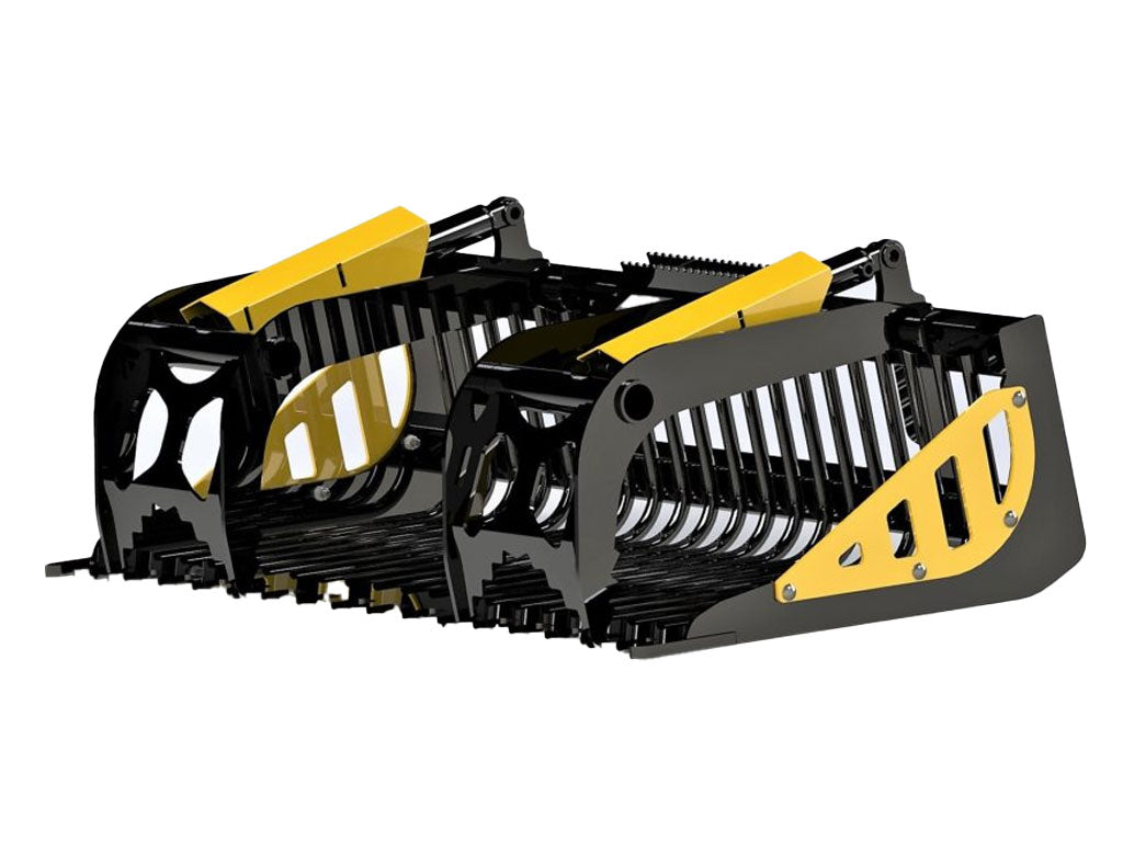 CL Fabrication EZ Rock grapple bucket for skid steer