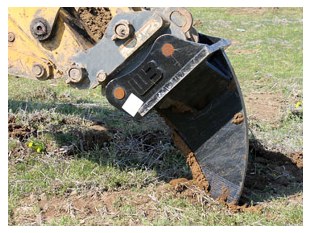 Werk-brau Ripper shank for Mini excavators 2,100-11,000 lbs. (mini 76, 1 & 15)