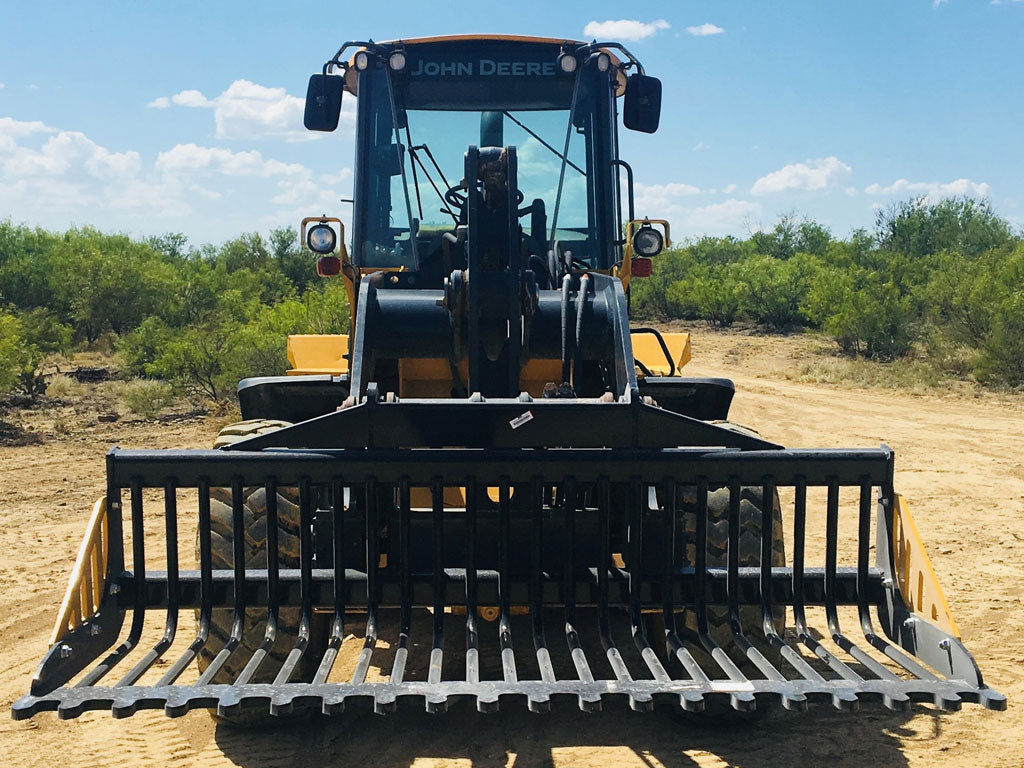 CL Fabrication EZ Rock bucket for skid steer