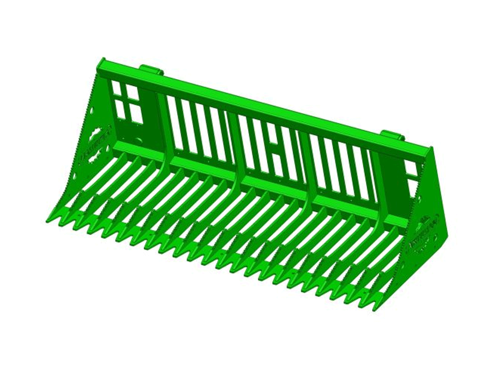 CURTIS / ARTILLIAN 54" rock bucket for tractors