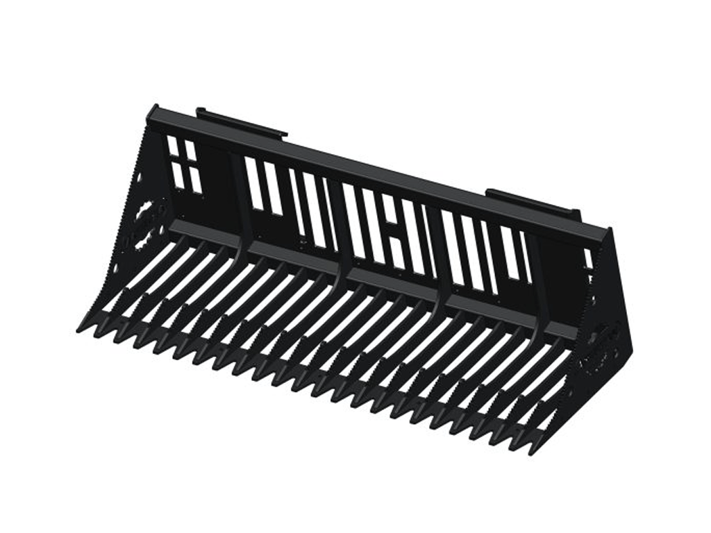 CURTIS / ARTILLIAN 54" rock bucket for tractors