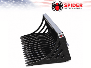 SPIDER ATTACHMENTS rock bucket for mini loader