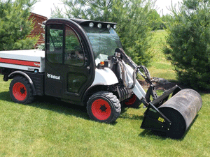 TURFTIME EQUIPMENT rodillo de césped para minicargadora