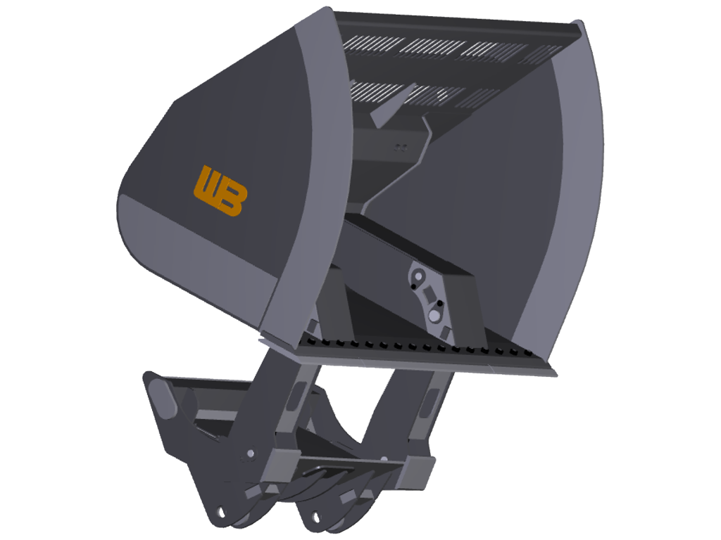 WERKBRAU High Tip / Roll out Bucket for Wheel loaders 33,000 43,000