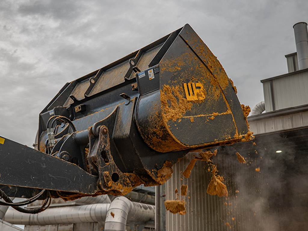 WERKBRAU High Tip / Roll out Bucket for Wheel loaders 33,000 43,000