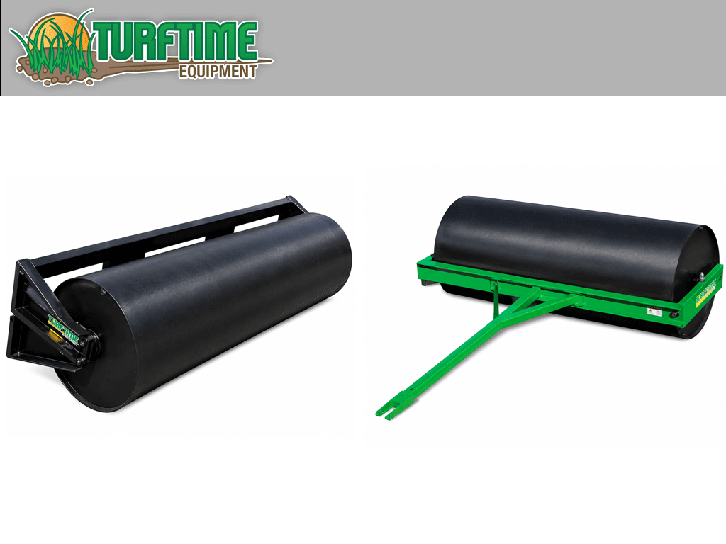 TURFTIME EQUIPMENT turf roller for tractors, skid steers and UTV's