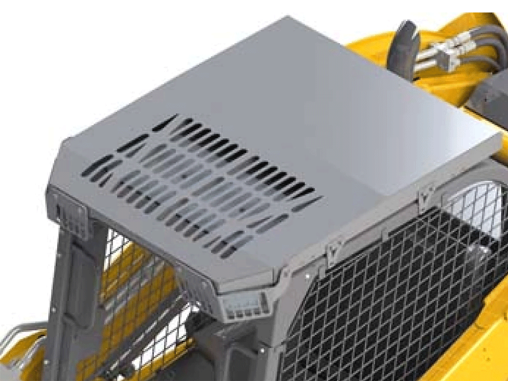 Paladin Heavy-Duty Skid Steer Top Guard