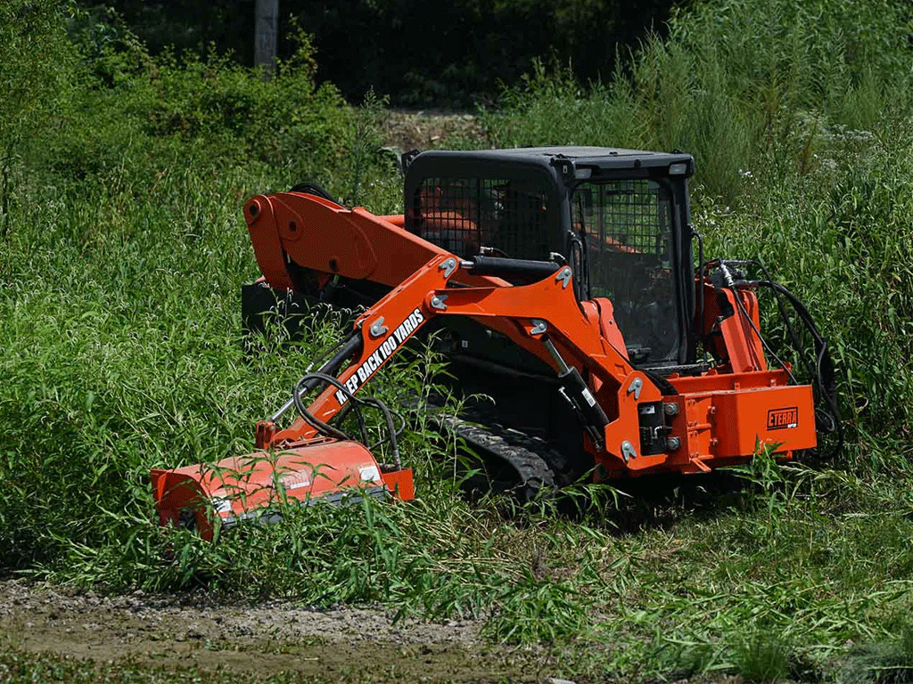 ETERRA Raptor Skid Steer Boom Arm Mower Attachment