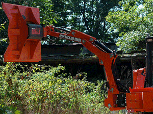 ETERRA Raptor Skid Steer Boom Arm Mower Attachment