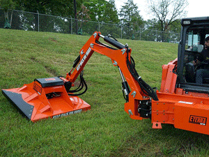 ETERRA Raptor Skid Steer Boom Arm Mower Attachment