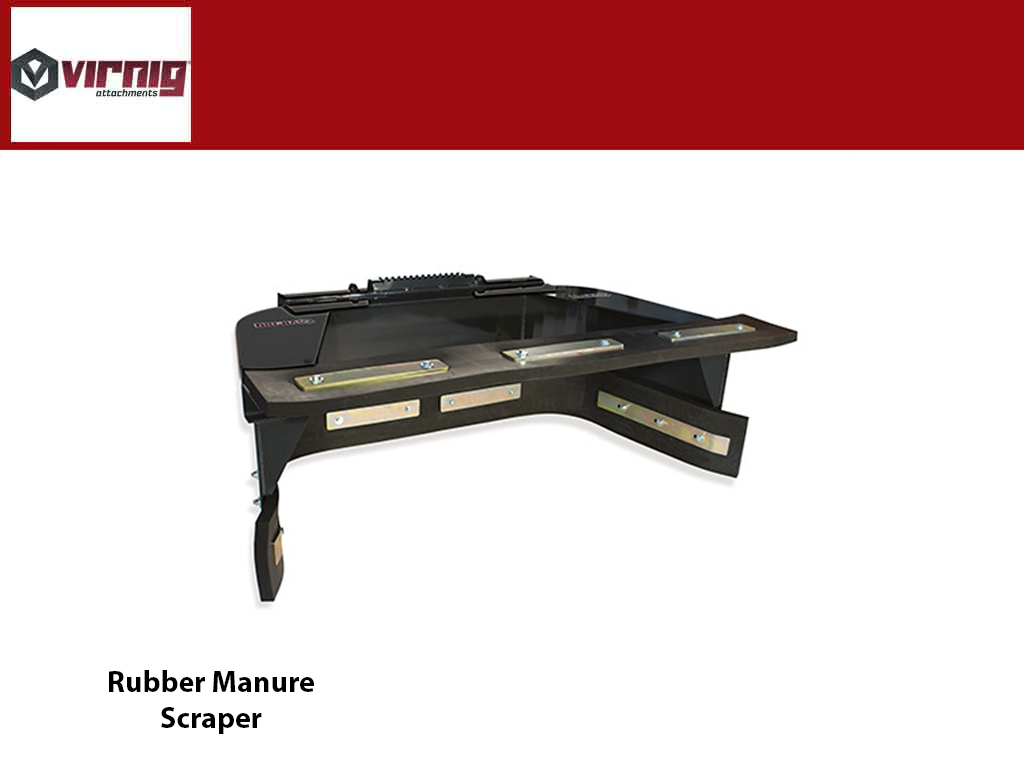 Virnig Rubber Manure Scraper (SSL)(CTL)