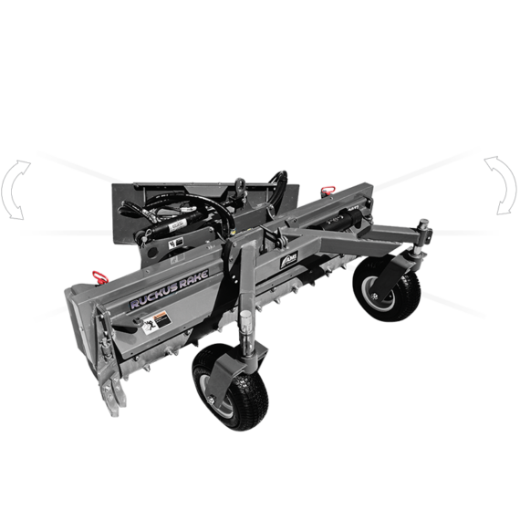Power Rake For Sale | Skid Steer Ruckus Rake | LEC