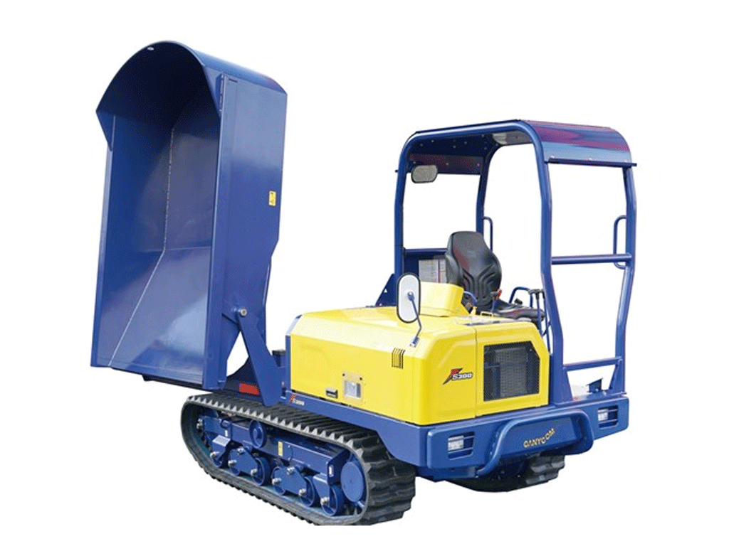 CANYCOM S300PD Heavy Duty Track Carrier with Pivot Dump