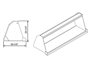 ATI Group Series 400 utility tractor bucket