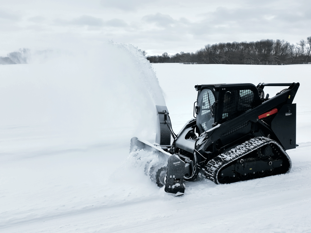 Erskine SB300 Hydraulic Snowblower for Skid Steers & Compact Track Loaders